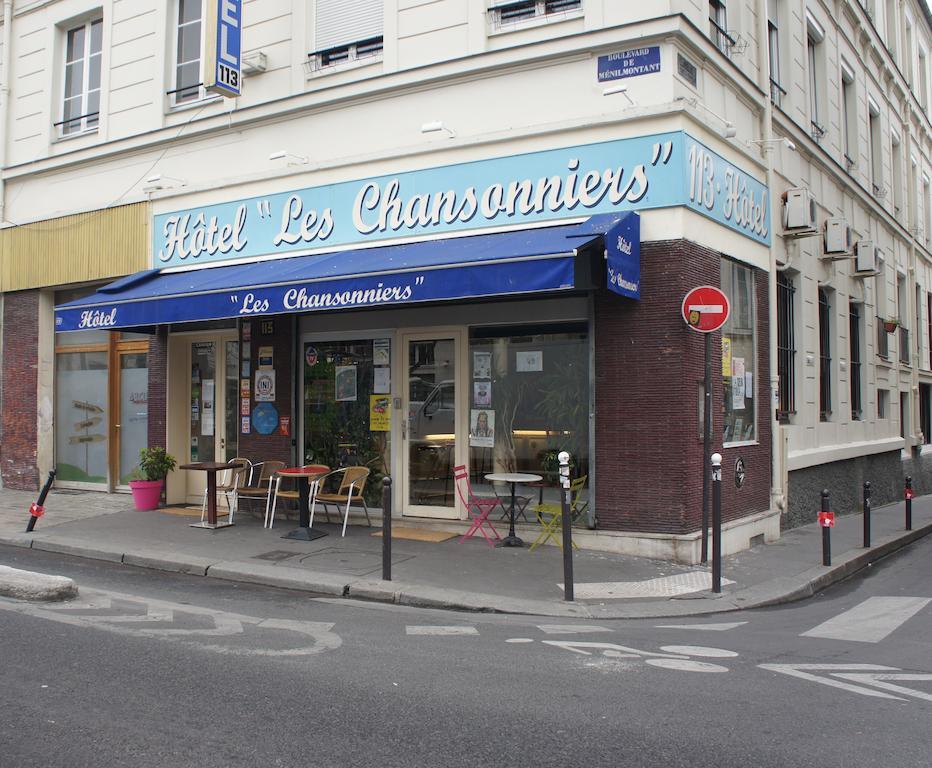 Hotel Les Chansonniers Paris Exterior photo